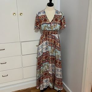 LAPIS Floral Dress In EUC Sz S Perfect for Summer